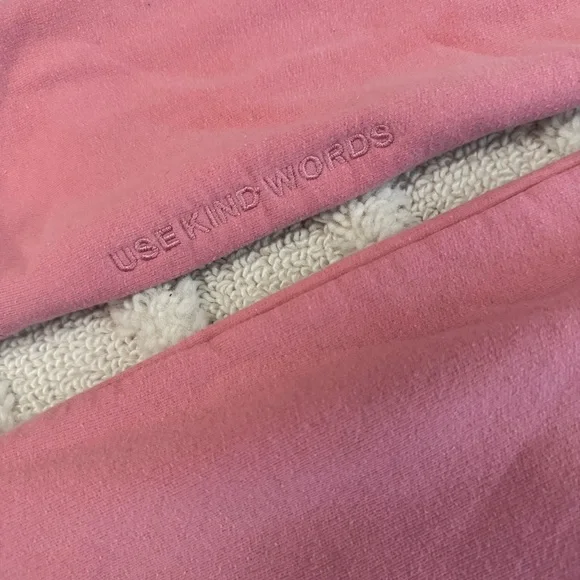 Rare Beauty Selena Gomez Use Kind Words Crewneck Sweatshirt Pink XS - Picture 4 of 8